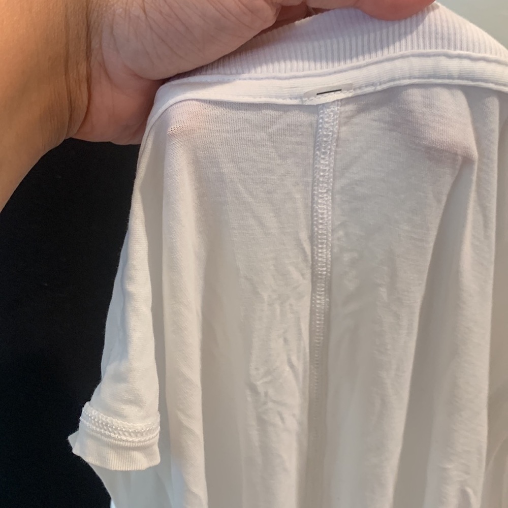 Lululemon sleeveless white tee - Picture 9 of 9